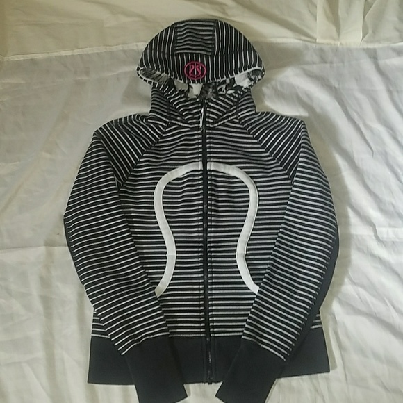 lululemon athletica Tops - Lululemon Scuba Striped Jacket